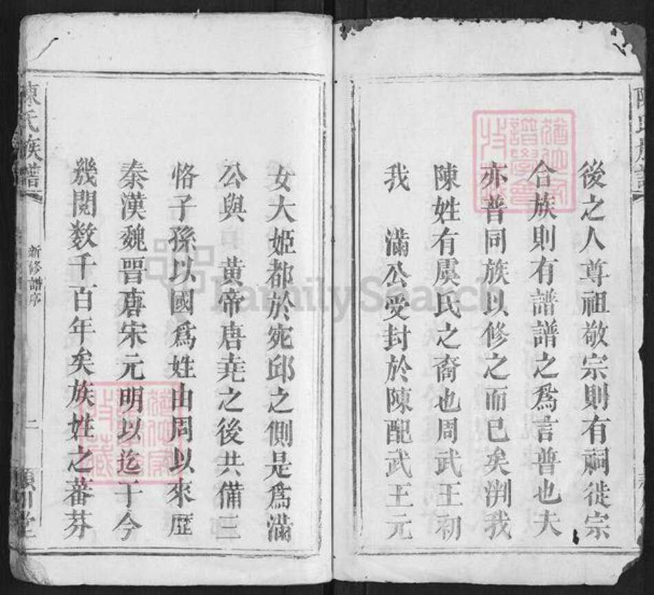 湖南省长沙市浏阳市浏阳陈氏族谱-陈氏族谱[不分卷].pdf电子版预览图2