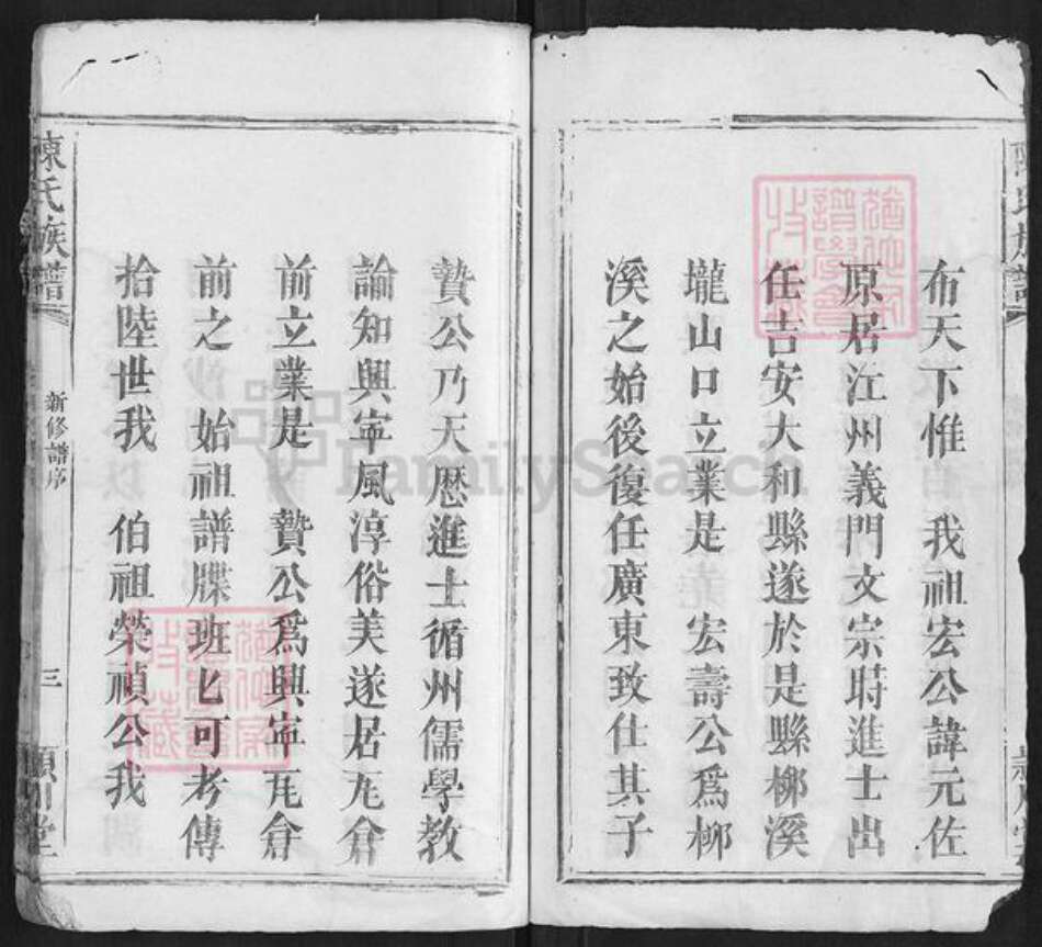 湖南省长沙市浏阳市浏阳陈氏族谱-陈氏族谱[不分卷].pdf电子版预览图3
