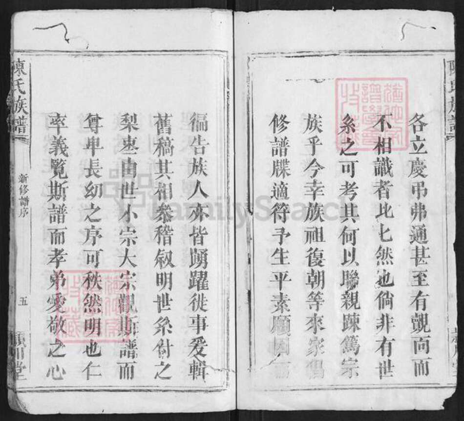 湖南省长沙市浏阳市浏阳陈氏族谱-陈氏族谱[不分卷].pdf电子版预览图5