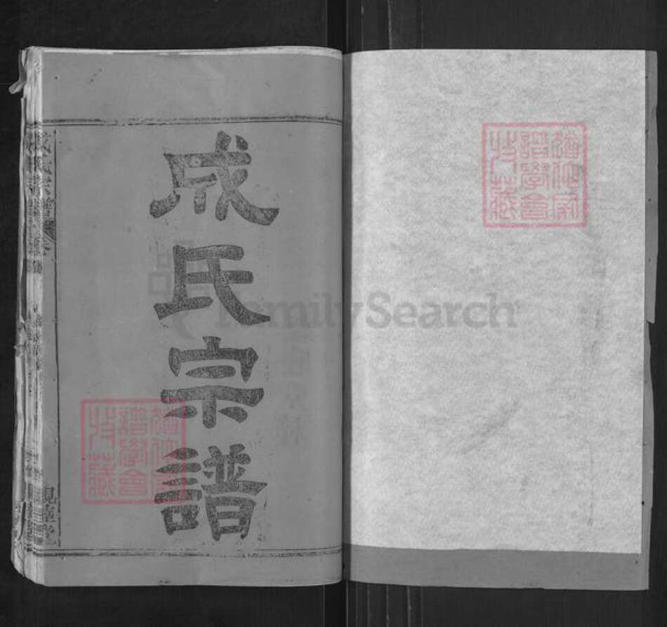 湖北省武汉市新洲区成氏亲睦堂族谱-成氏宗谱.pdf电子版预览图1
