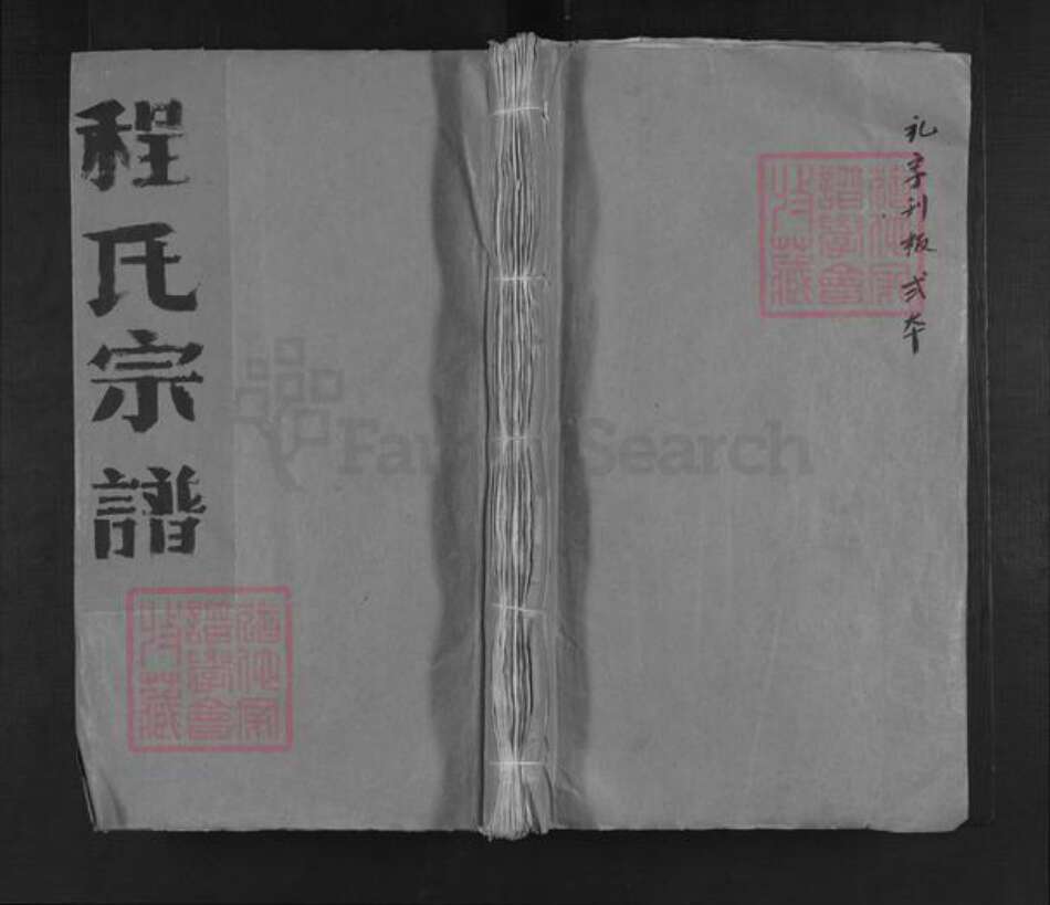 江西省上饶市鄱阳县程氏族谱-新安分迁鄱阳程氏宗谱.pdf电子版缩略图