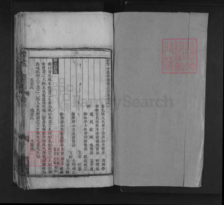 江西省上饶市鄱阳县程氏族谱-新安分迁鄱阳程氏宗谱.pdf电子版预览图1