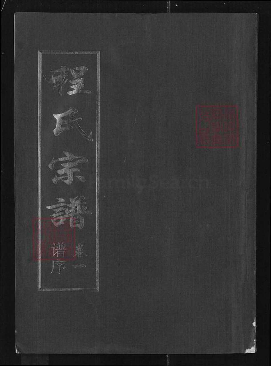 湖北省武汉市新洲区程氏伊洛堂族谱-程氏宗谱.pdf电子版缩略图