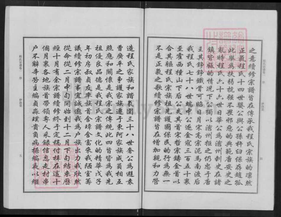 湖北省武汉市新洲区程氏伊洛堂族谱-程氏宗谱.pdf电子版预览图5
