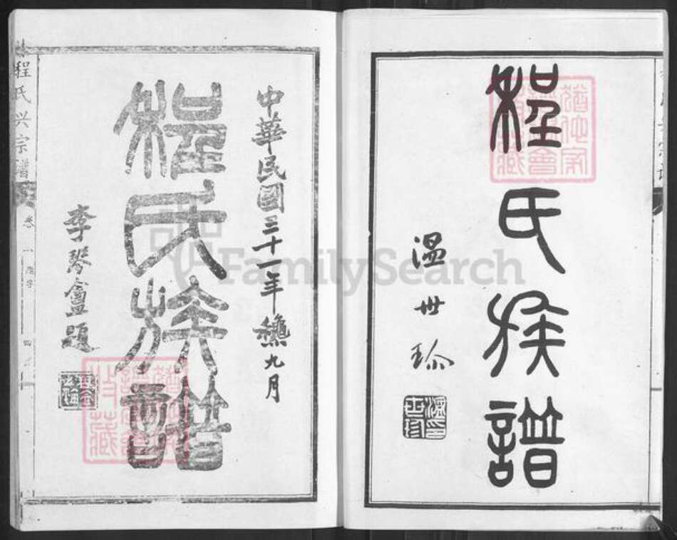 河北省沧州黄骅市程氏族谱-程氏兴宗谱.pdf电子版预览图4