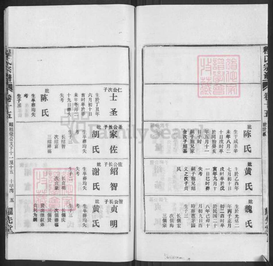 湖北省黄冈市浠水县散花镇程氏耀先堂族谱-程氏宗谱.pdf电子版预览图5