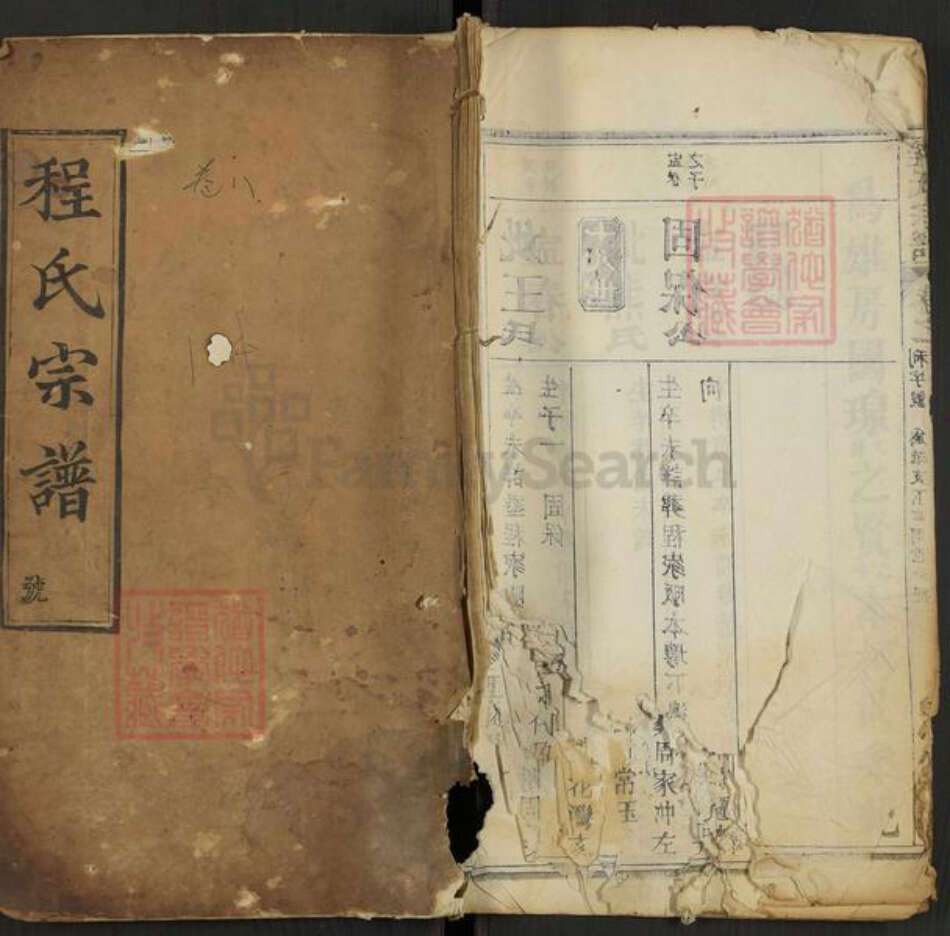 安徽省黄山市歙县程氏四箴堂族谱-程氏宗谱.pdf电子版缩略图