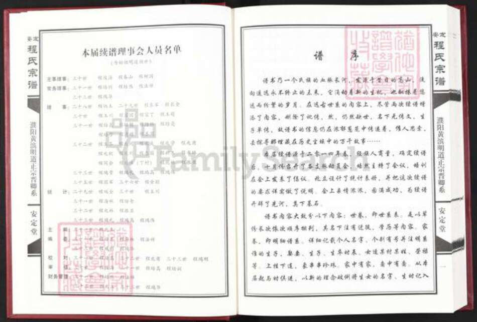 河南省濮阳市濮阳县城关镇程氏安定堂族谱-安定程氏宗谱.pdf电子版预览图2