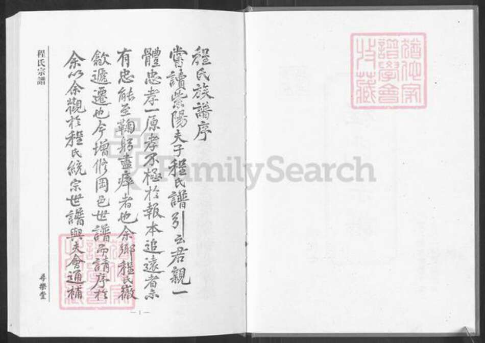 湖北省黄冈市英山县程氏寻乐堂族谱-程氏宗谱.pdf电子版预览图2