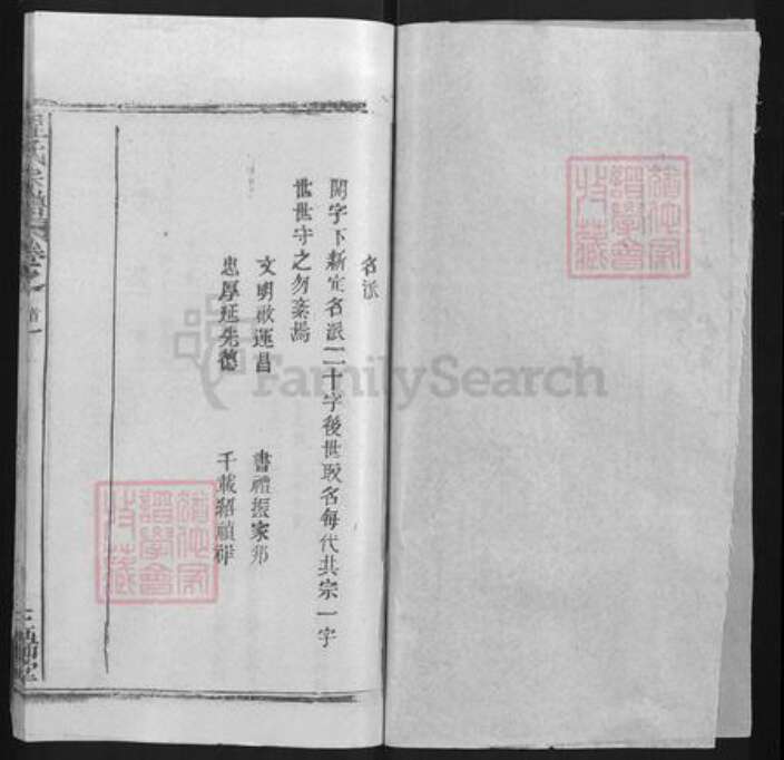 湖北省武汉市新洲区程氏三瑞堂族谱-程氏宗谱.pdf电子版预览图1