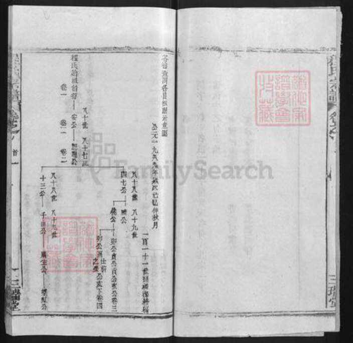 湖北省武汉市新洲区程氏三瑞堂族谱-程氏宗谱.pdf电子版预览图2