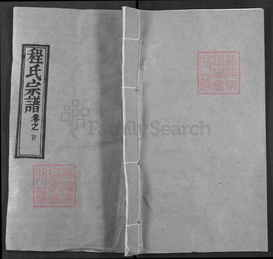 湖北省黄冈市程氏四箴堂族谱-程氏宗谱.pdf电子版缩略图