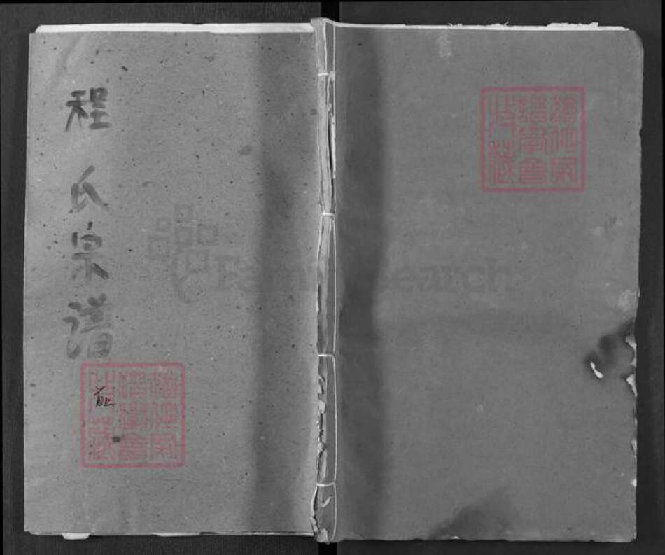 湖北省武汉市新洲区程氏四箴堂族谱-程氏宗谱.pdf电子版缩略图