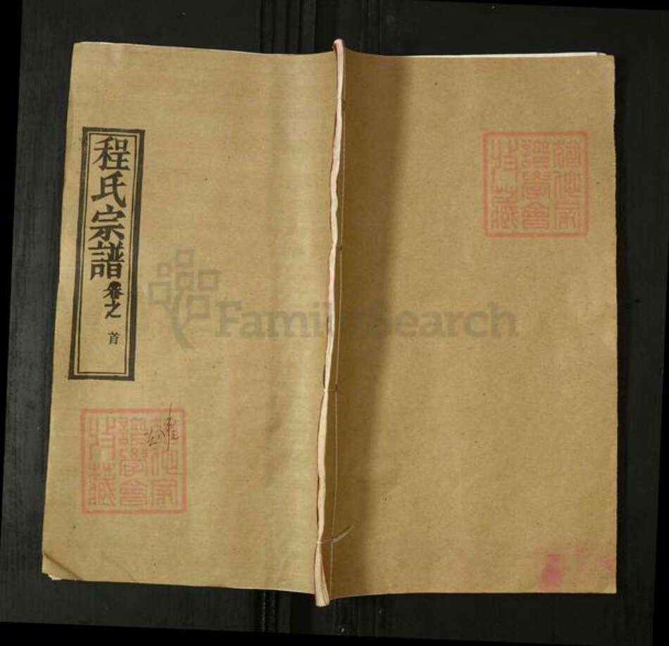 湖北省黄冈市程氏善教四箴堂族谱-程氏宗谱.pdf电子版缩略图