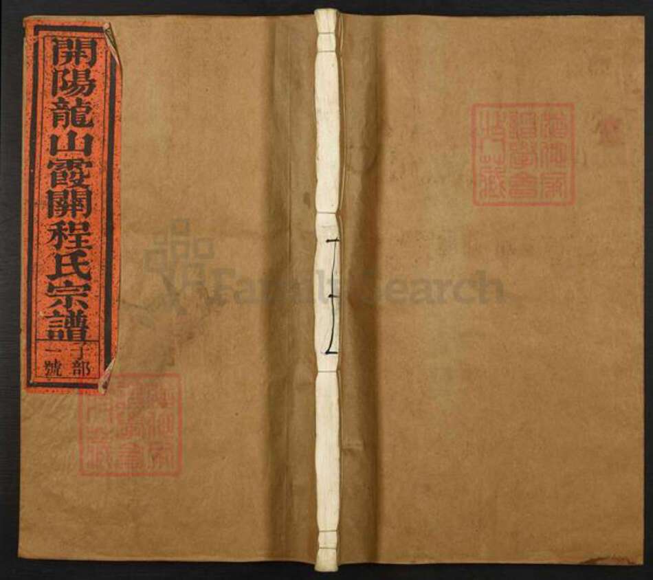 安徽省黄山市屯溪区程氏甘忠堂族谱-开阳程氏宗谱.pdf电子版缩略图