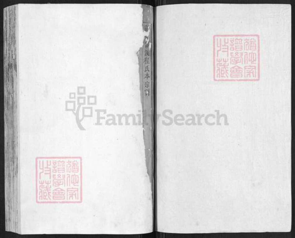 安徽省黄山市休宁县榆村乡程氏族谱-新安富溪程氏本宗谱.pdf电子版预览图1