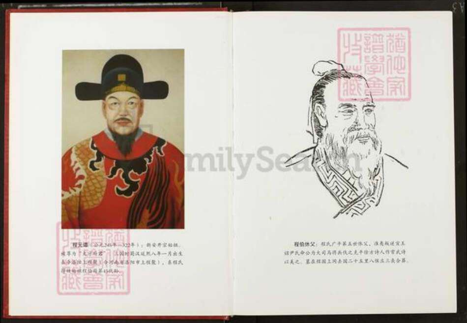 湖北省武汉市新洲区程氏四箴堂族谱-程氏宗谱.pdf电子版预览图5