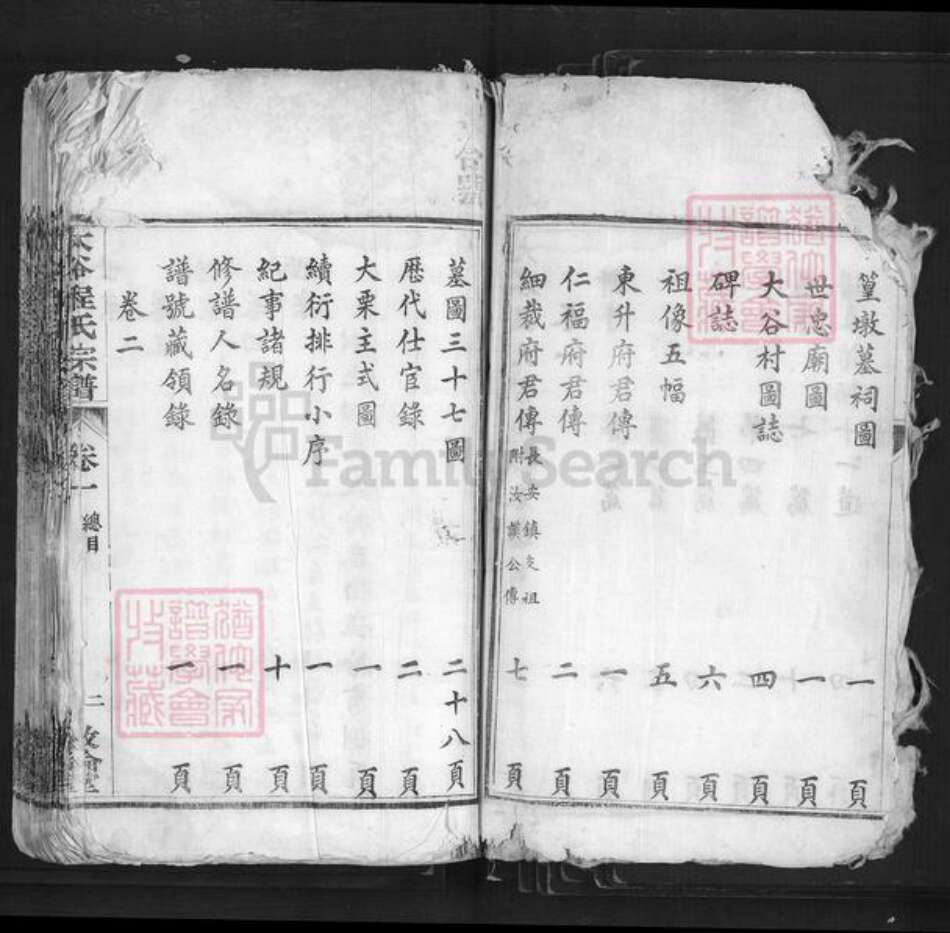 安徽省宣城市绩溪县长安镇程氏敦伦堂族谱-大谷程氏宗谱.pdf电子版预览图2