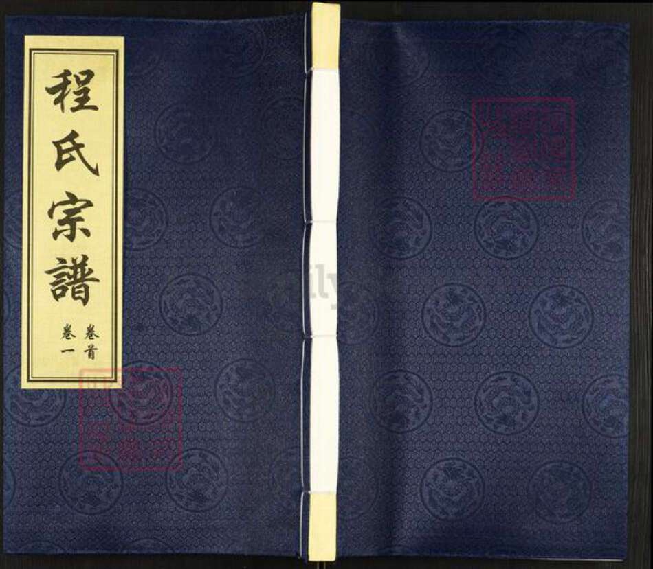 安徽省黄山市歙县郑村镇程氏光裕堂族谱-程氏宗谱.pdf电子版缩略图