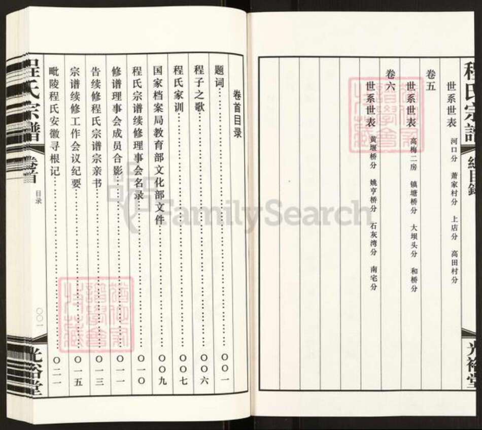 安徽省黄山市歙县郑村镇程氏光裕堂族谱-程氏宗谱.pdf电子版预览图3