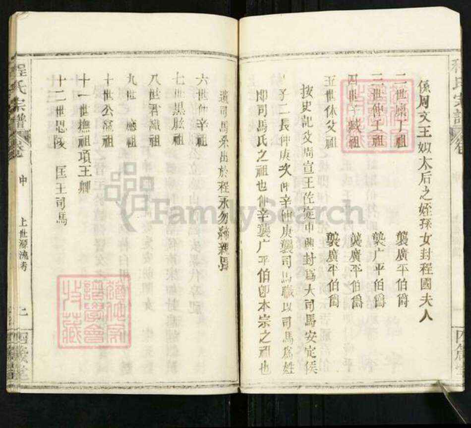 湖北省武汉市新洲区程氏四箴堂族谱-程氏宗谱.pdf电子版预览图5