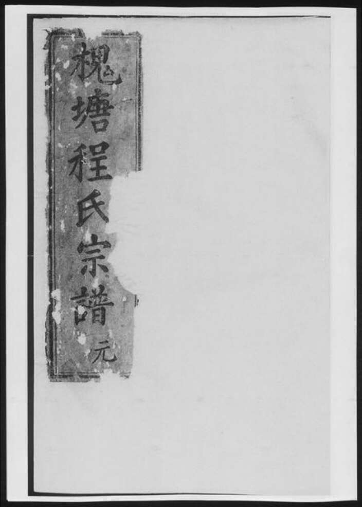 湖南省湘潭市湘潭县程氏族谱-槐塘程氏宗谱[20卷].pdf电子版缩略图