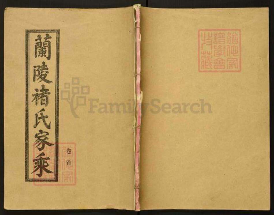 山东省济宁市金乡县褚氏族谱-兰陵褚氏家乘.pdf电子版