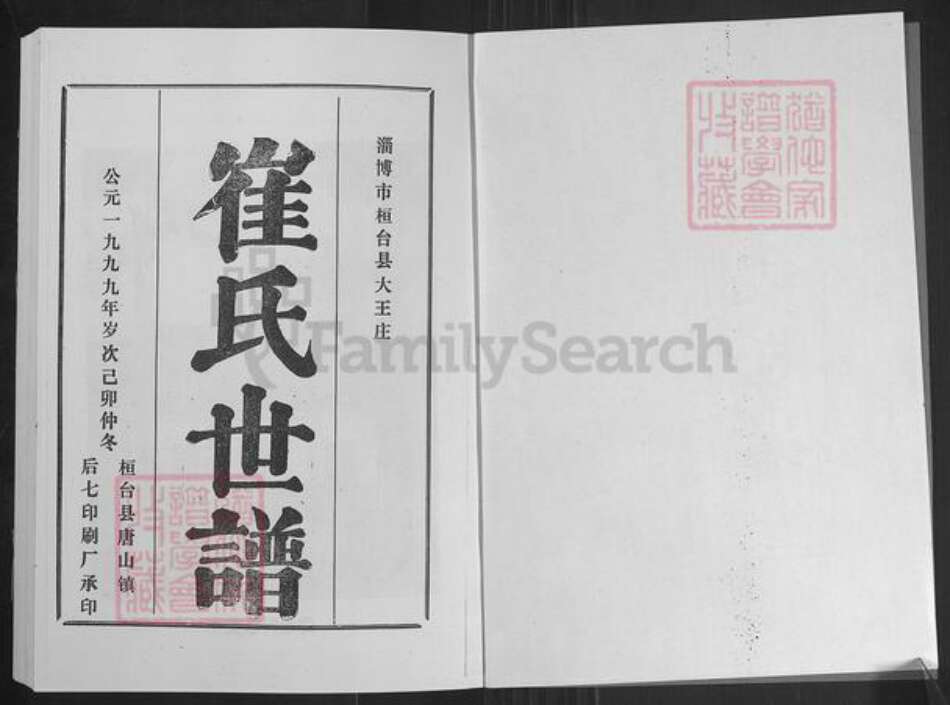 山东省淄博市桓台县唐山镇崔氏族谱-崔氏世谱.pdf电子版预览图2