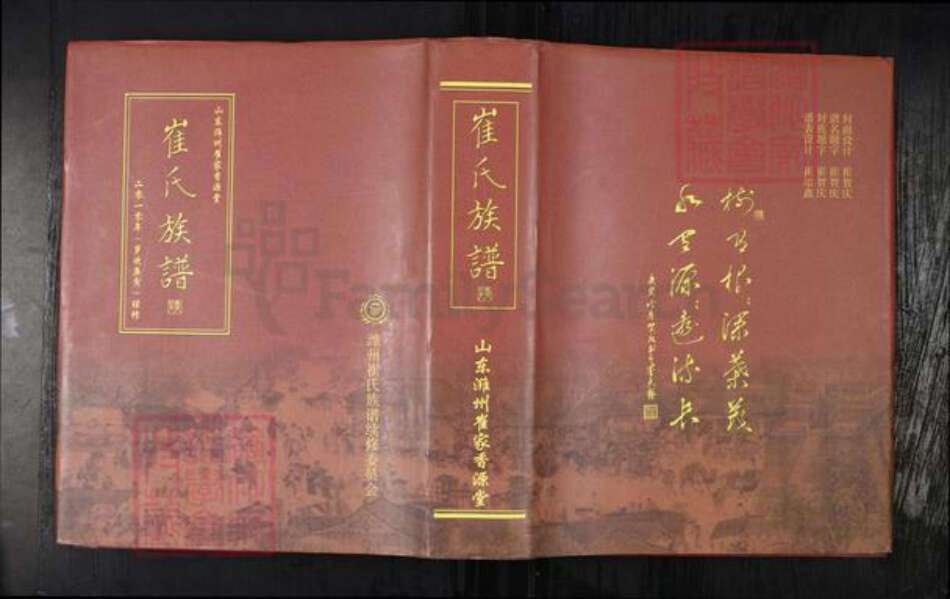 山东省潍坊市崔氏族谱-崔氏族谱.山东潍州崔家香源堂.pdf电子版缩略图