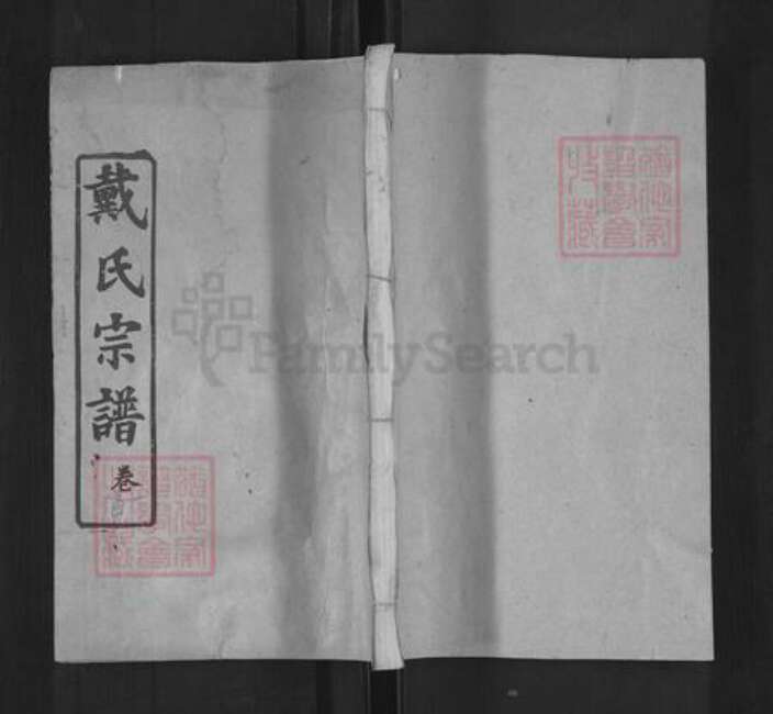 湖北省黄冈市戴氏注礼堂族谱-戴氏宗谱.pdf电子版缩略图