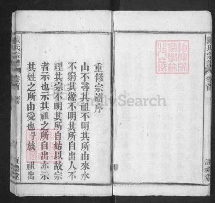 安徽省安庆市潜山市戴氏注礼堂族谱-戴氏宗谱.pdf电子版预览图4