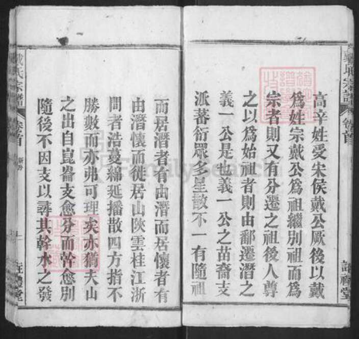 安徽省安庆市潜山市戴氏注礼堂族谱-戴氏宗谱.pdf电子版预览图5