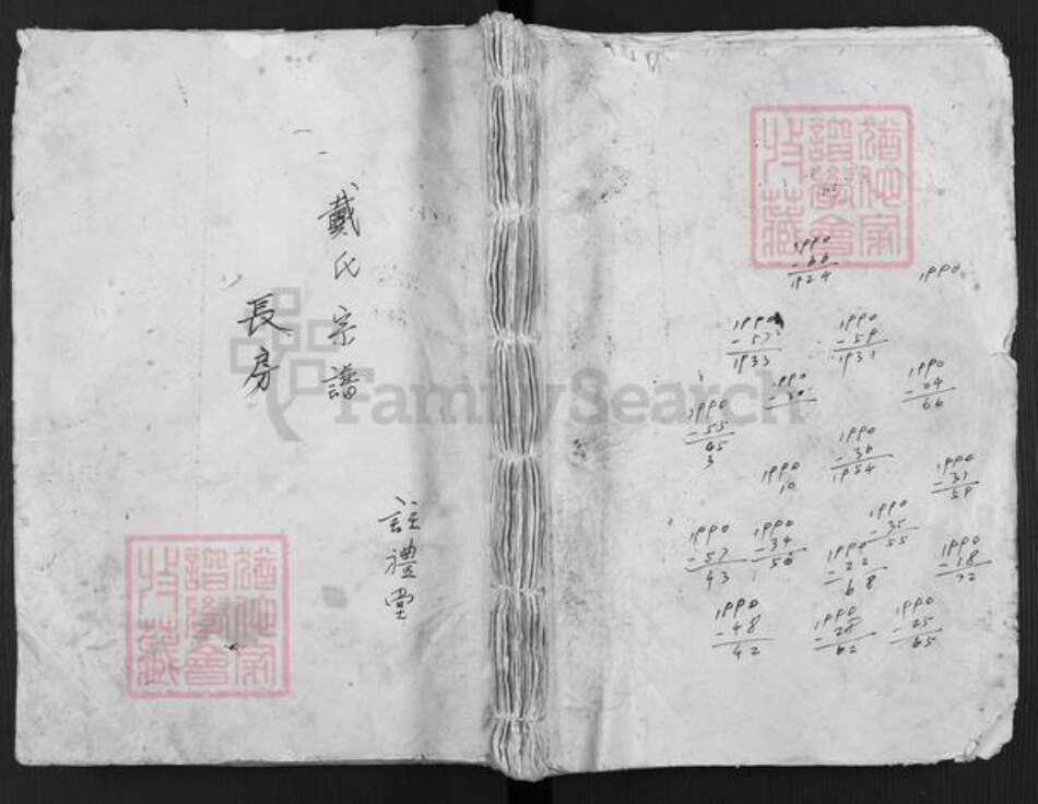 江苏省盐城市建湖县恒济镇戴氏注礼堂族谱-戴氏宗谱.pdf电子版缩略图