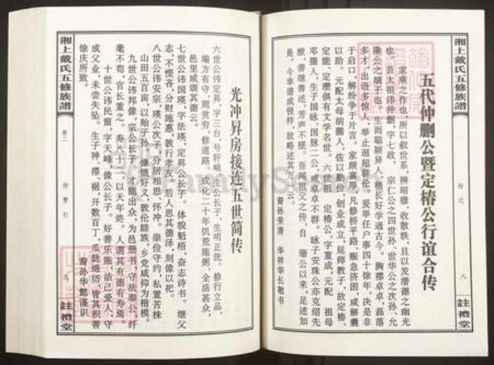 湖南省娄底市新化县三塘戴氏注礼堂族谱-湘上戴氏五修族谱.pdf电子版预览图5