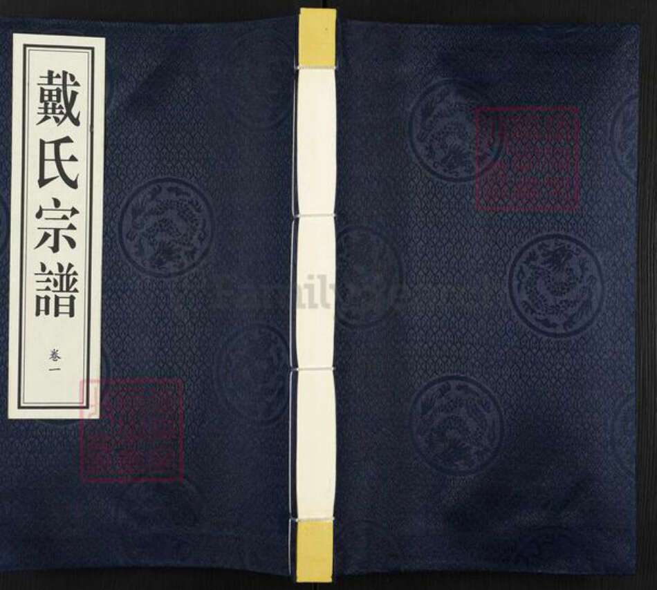 江苏省常州市武进县戴氏执礼堂族谱-戴氏宗谱.pdf电子版缩略图