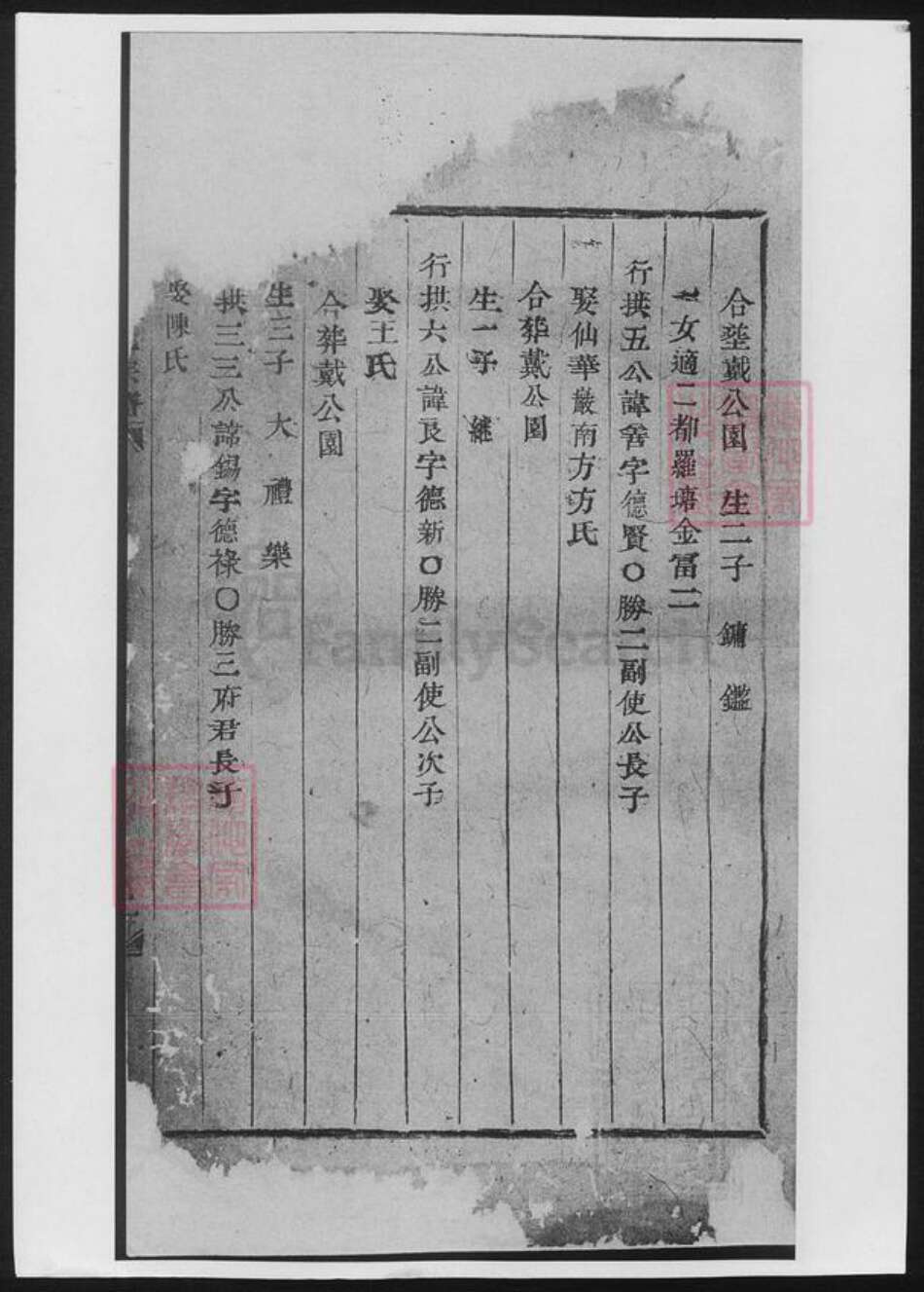 浙江省杭州市戴氏族谱-浦阳戴氏宗谱.pdf电子版预览图1