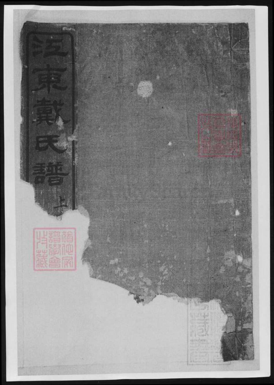 浙江省宁波市戴氏族谱-江东戴氏谱[10卷].pdf电子版缩略图