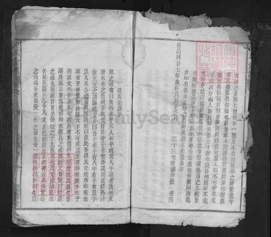 浙江省金华市但氏二留堂族谱-但氏宗谱.pdf电子版预览图3