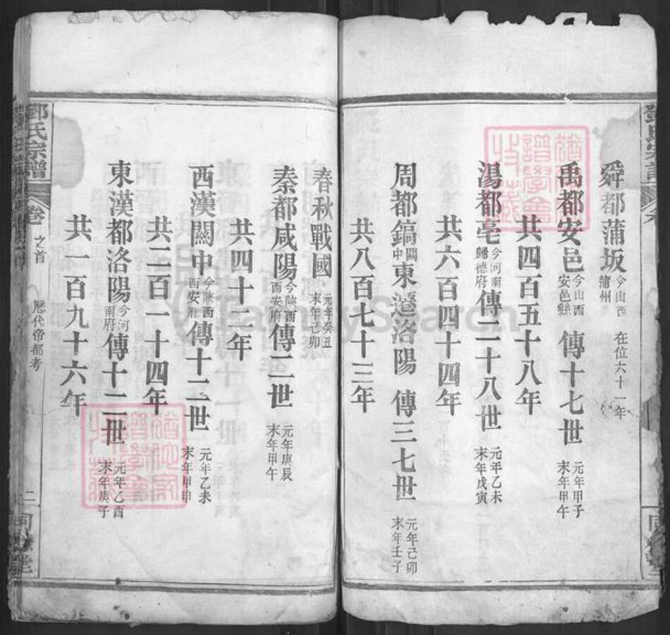 湖北省黄冈市邓氏同德堂族谱-邓氏宗谱.pdf电子版预览图3