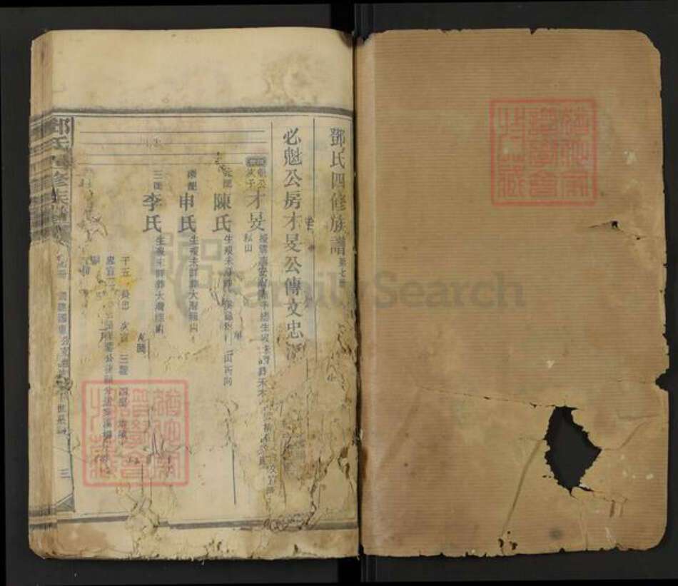 福建省南平市邵武市邓氏族谱-邓氏四修族谱.pdf电子版预览图1