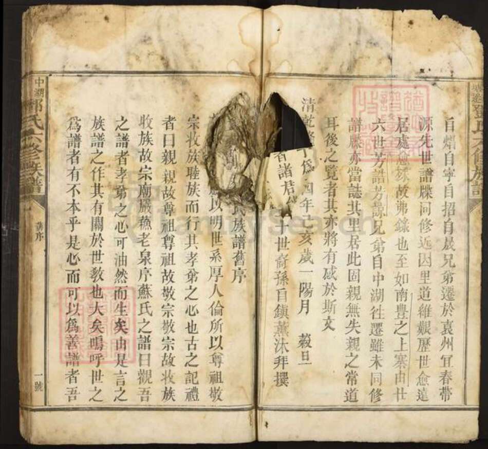 江西省抚州市黎川县宏村镇邓氏族谱-中湖塘边邓氏六修族谱.pdf电子版预览图4