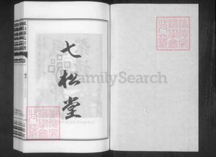 浙江省绍兴诸暨市暨阳街道邓氏七松堂族谱-暨阳凤山邓氏宗谱.pdf电子版预览图1