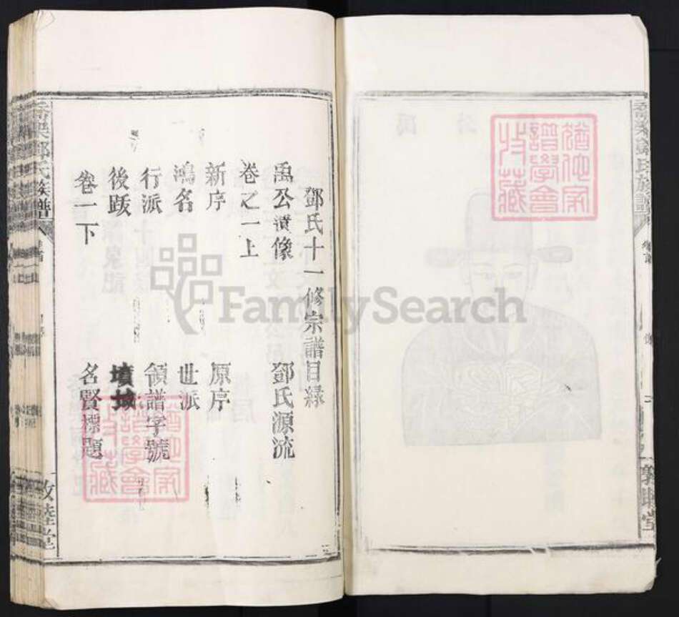 江西省南昌市安义县乔乐乡邓氏敦本堂族谱-乔乐邓氏族谱.pdf电子版预览图2