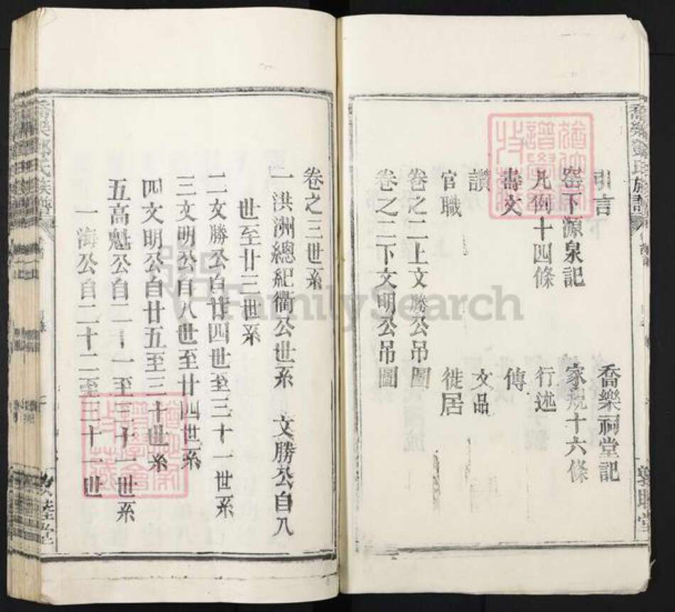 江西省南昌市安义县乔乐乡邓氏敦本堂族谱-乔乐邓氏族谱.pdf电子版预览图3