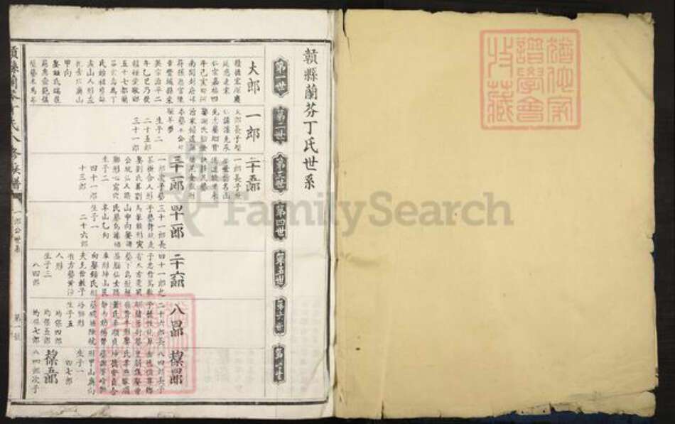 江西省赣州市赣县区丁氏族谱-赣县兰芬丁氏八修族谱.pdf电子版预览图1