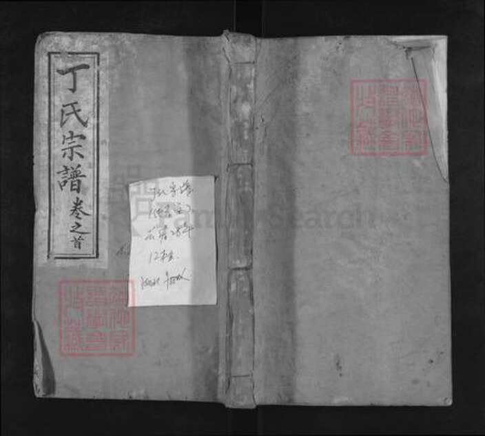 湖北省黄冈市麻城市南湖街道丁氏纯孝堂族谱-丁氏宗谱.pdf电子版缩略图