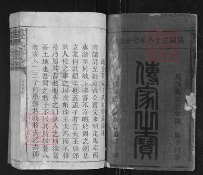 江西省赣州市瑞金市丁氏日盛堂族谱-清安丁氏五修族谱.pdf电子版预览图1