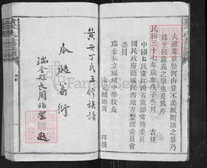 江西省赣州市瑞金市丁氏日盛堂族谱-清安丁氏五修族谱.pdf电子版预览图5