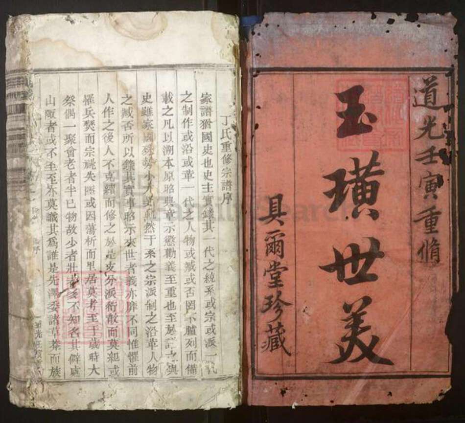 浙江省绍兴嵊州市丁氏族谱-剡城丁氏宗谱[8卷].pdf电子版预览图1