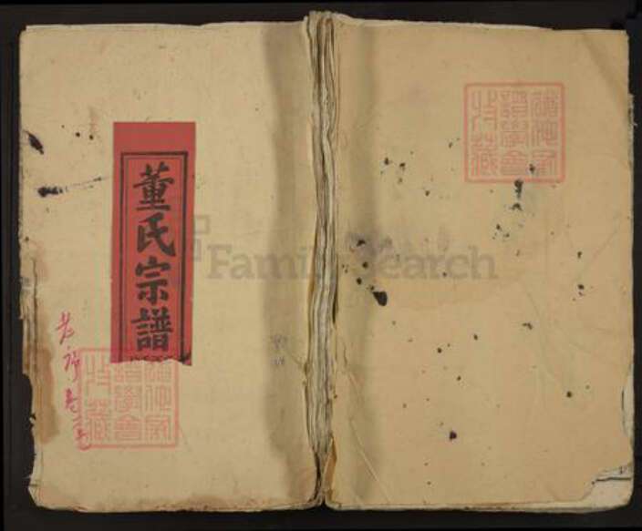 江西省九江市湖口县马影镇董氏贻善堂族谱-董氏宗谱.pdf电子版缩略图